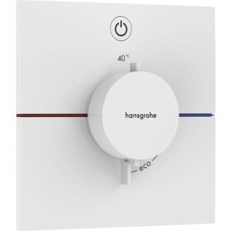 Sprchová batéria Hansgrohe ShowerSelect Comfort E bez podomietkového telesa matná biela 15571700