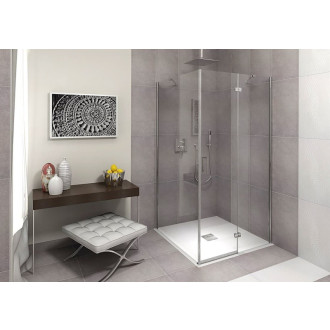Sprchová vanička obdĺžniková Polysan 100x90 cm liaty mramor 72925