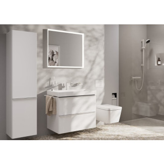 Umývadlová batéria Hansgrohe Tecturis E s clic-clacom matná biela 73020700
