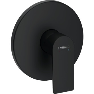 Sprchová batéria Hansgrohe Rebris E bez podomietkového telesa matná čierna 72668670