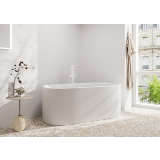 Vaňová batéria Hansgrohe Tecturis E so sprchovacím setom matná biela 73445700