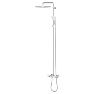 Sprchový systém Grohe Tempesta Cube System s vaňovým termostatom chróm 26691001