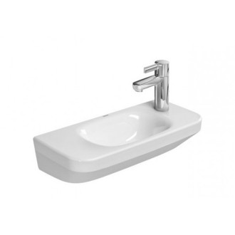 Umývadlo Duravit Durastyle 50x22 cm bez otvoru pre batériu, bez prietoku 0713500000