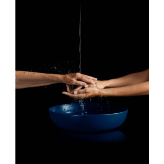 Umývadlo na dosku Kaldewei Miena 3180 45x45 cm Navyblue 909306003677