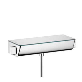 Sprchová batéria Hansgrohe Ecostat Select s poličkou 150 mm biela/chróm 13111400
