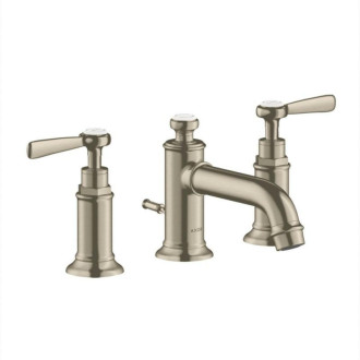 Umývadlová batéria Hansgrohe Axor Montreux s výpustom kartáčovaný nikel 16535820