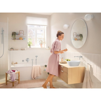 Vaňová batéria Hansgrohe Rebris S bez podomietkového telesa chróm 72467000