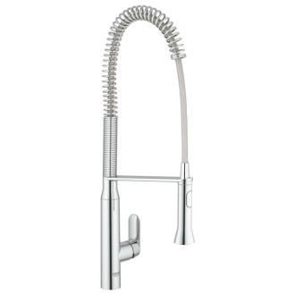 Drezová batéria Grohe K7 s výpustou chróm 32950000