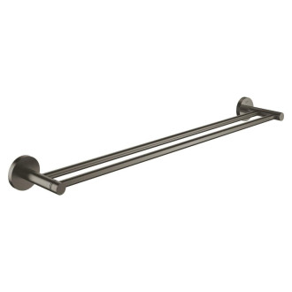 Držiak uterákov Grohe Essentials kartáčovaný Hard Graphite G40802AL1