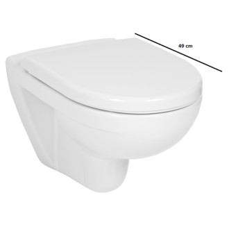 Wc závesné Jika Lyra Plus zadný odpad H8233820000001