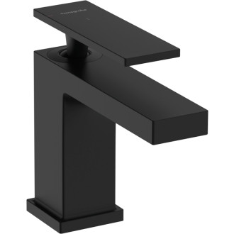 Umývadlová batéria Hansgrohe Tecturis E s výpustou matná čierna 73002670