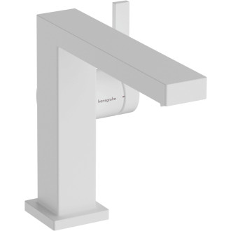 Umývadlová batéria Hansgrohe Tecturis E bez výpuste matná biela 73021700