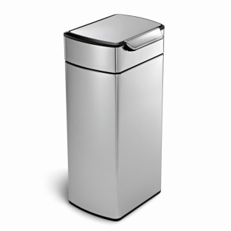 Odpadkový kôš voľne stojaci Simplehuman Touch-bar bin 30 l Matná nerez oceľ mat SHCW2015