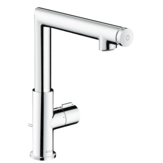 Umývadlová batéria Hansgrohe Axor Uno s výpustou chróm 45016000
