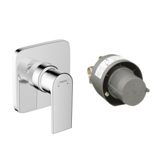 Sprchová batéria Hansgrohe Vernis Shape vrátane podomietkového telesa chróm 71662000
