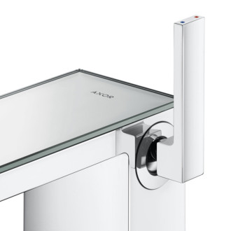 Umývadlová batéria Hansgrohe Axor MyEdition bez podomietkového telesa chróm/zrkadlové sklo 47040000