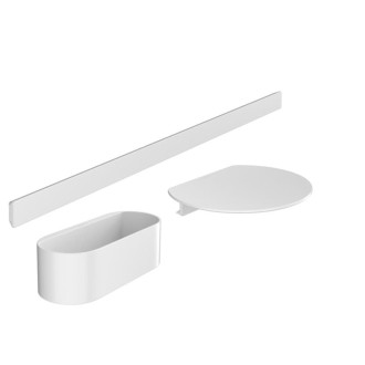Sada doplnkov Hansgrohe WallStoris matná biela 27966700