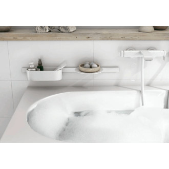 Sada doplnkov Hansgrohe WallStoris matná biela 27966700