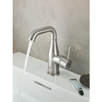 Umývadlová batéria Grohe Essence s výpustou supersteel 24173DC1