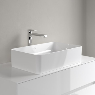 Villeroy &amp; Boch Collaro umývadlo na dosku 56x36cm Alpská Biela 4A205601