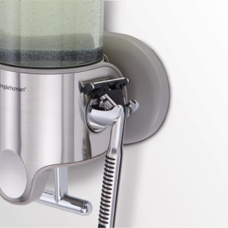 Dávkovač mydla Simplehuman Wall kefovaná oceľ SHBT1029