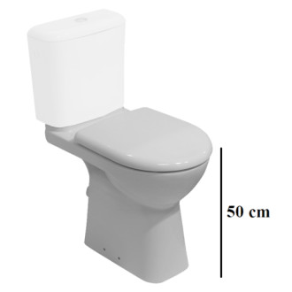Wc kombi, iba misa Jika Deep spodný odpad H8236170000001