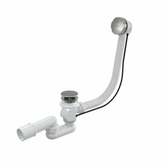 Ravak 10° Vaňový sifón 570 BK/K chróm X01305