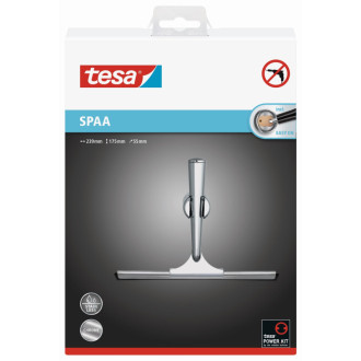 Stierka na sklo Tesa Spaa chróm 40345-00000-00
