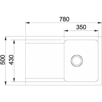 Drez Franke OID 611-78 biela 114.0288.585