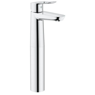 Vysoká umývadlová batéria Grohe BauLoop bez výpustu chróm 23764000