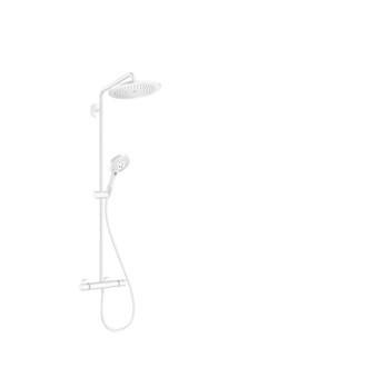 Sprchový systém Hansgrohe Croma-Select vrátane batérie matná biela 26890700