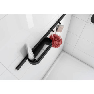 Sada doplnkov Hansgrohe WallStoris matná čierna 27967670