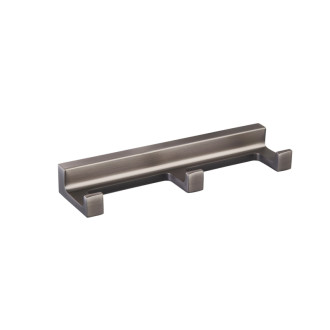 RAV Slezák NIL - Kúpeľňový doplnok Vešiačik trojitý, Metal Grey NLA0105MG