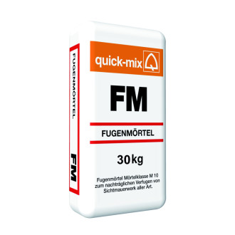 Škárovacia hmota quick-mix FM tmavo šedá 30 kg CG2W QMFMTSE
