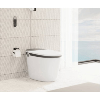 Držiak toaletného papiera Hansgrohe AddStoris matná čierna 41771670