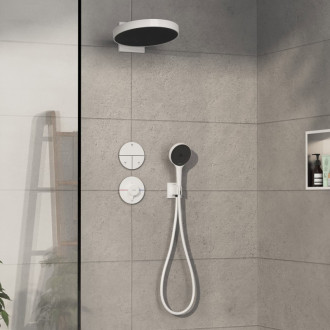 Sprchová batéria Hansgrohe ShowerSelect Comfort S bez podomietkového telesa matná biela 15562700