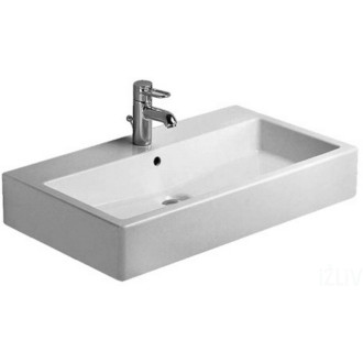 Umývadlo Duravit Vero 80x47 cm otvor pre batériu, s prietokom 0454800000