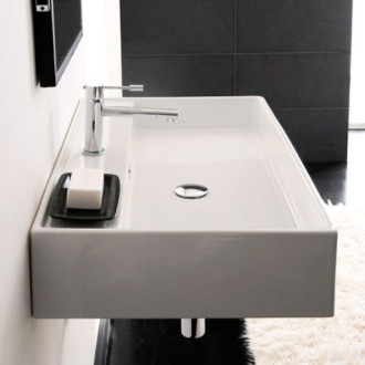 Umývadlo Duravit Vero 80x47 cm otvor pre batériu, s prietokom 0454800000