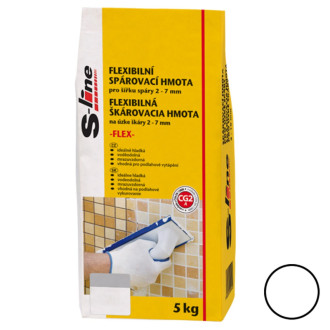 PO EXPIRÁCII Škárovacia hmota S-Line Flex biela 5 kg CG2A SHFLEX50