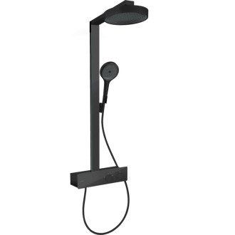 Sprchový systém Hansgrohe Rainfinity na stenu s termostatickou batériou matná čierna 28742670