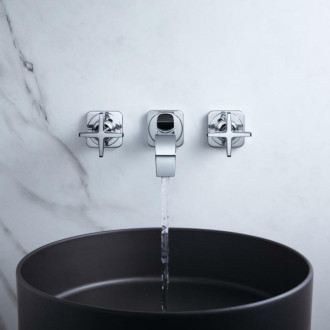 Umývadlová batéria Hansgrohe Axor Citterio E bez podomietkového telesa chróm 36107000