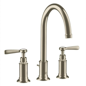 Umývadlová batéria Hansgrohe Axor Montreux s výpustom kartáčovaný nikel 16514820