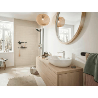 Držiak uterákov Hansgrohe WallStoris matná čierna 27926670