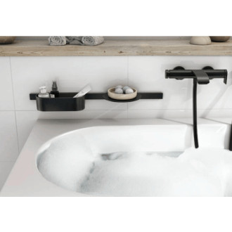 Sada doplnkov Hansgrohe WallStoris matná čierna 27966670