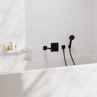 Vaňový výtok Hansgrohe Tecturis E matná čierna 73410670