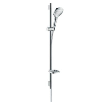 Sprchový set Hansgrohe Raindance Select E s mydlenkou biela/chróm 26621400