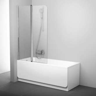 Vaňová zástena Ravak Chrome 150x100 cm Bright Alu 7QLA0C00Z1