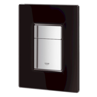 Ovládacie tlačidlo Grohe Skate Cosmopolitan sklo velvet black 38845KS0