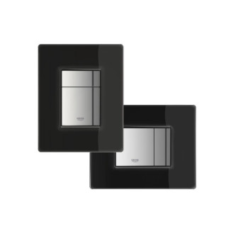 Ovládacie tlačidlo Grohe Skate Cosmopolitan sklo velvet black 38845KS0