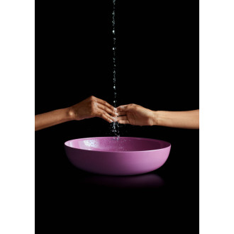 Umývadlo na dosku Kaldewei Miena 3180 45x45 cm Sweet Love 909306003680